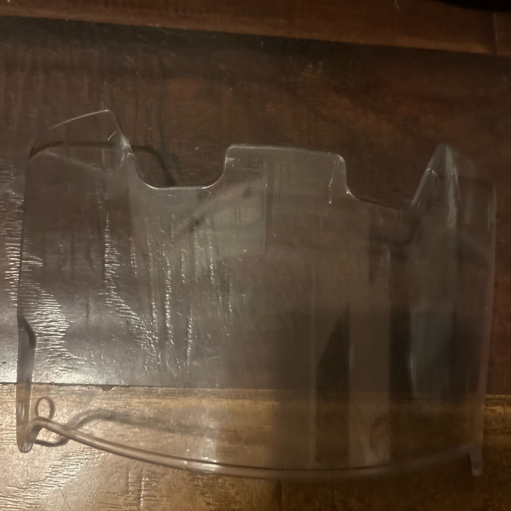 Clear Football Visor